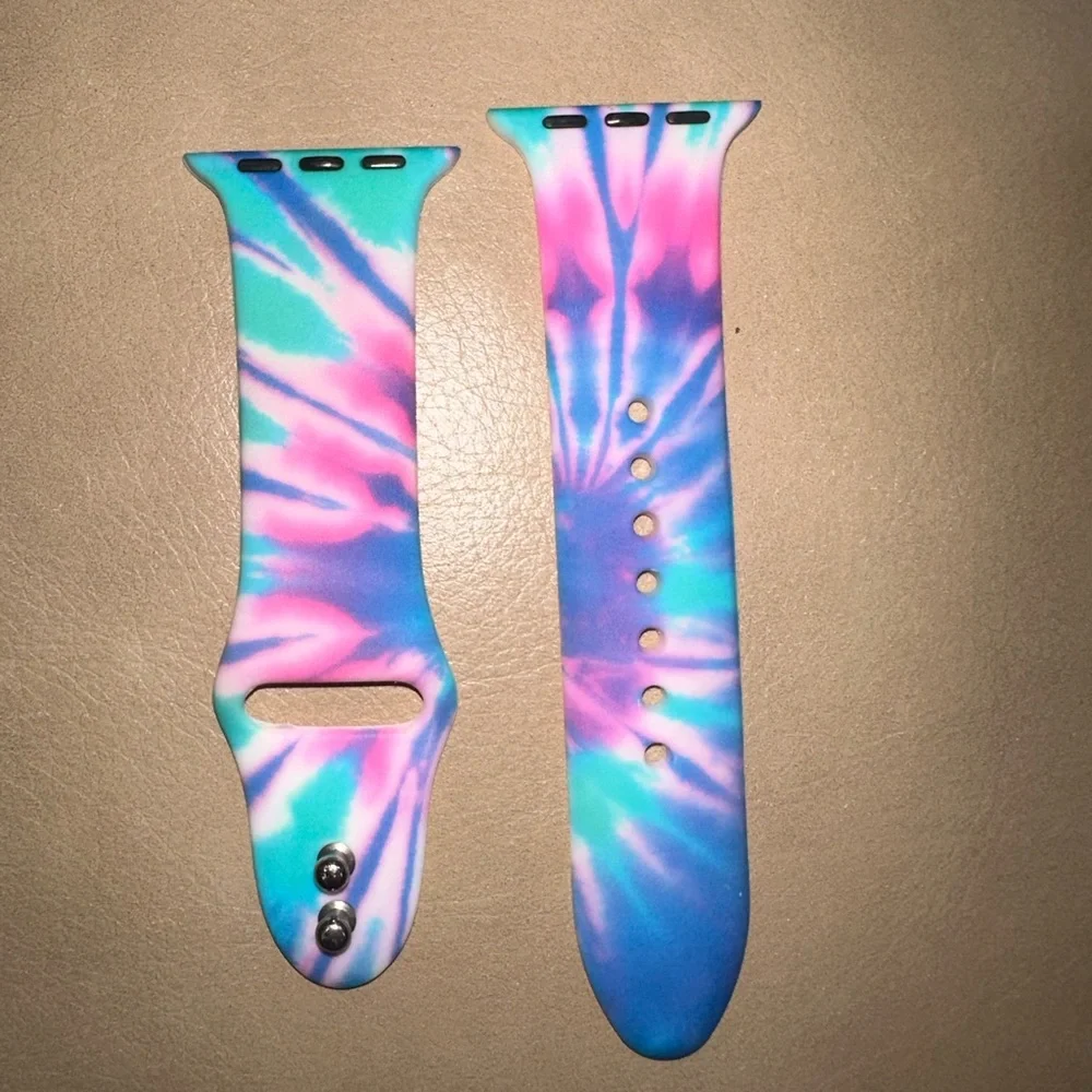 38mm Apple Watch band -tye dye